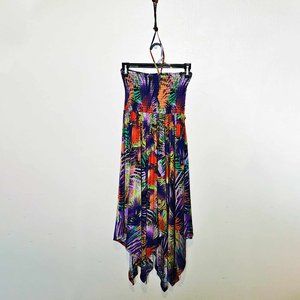 Candy Couture Large Bohemian Styled Handkerchief Summer Vibrant colors Dress